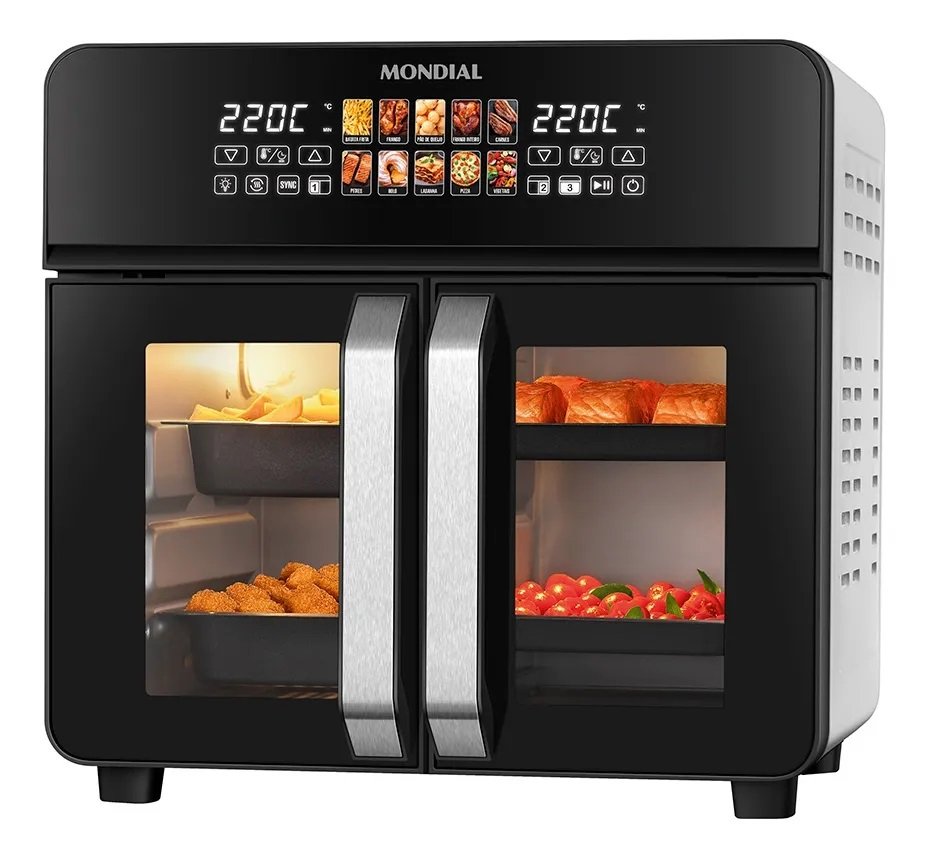 Air Fryer Forno 25l French Door Mondial 1